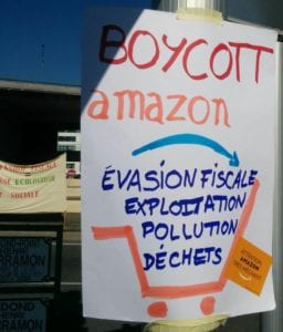 Boycott Amazon : évasion fiscale, exploitation, pollution, déchets